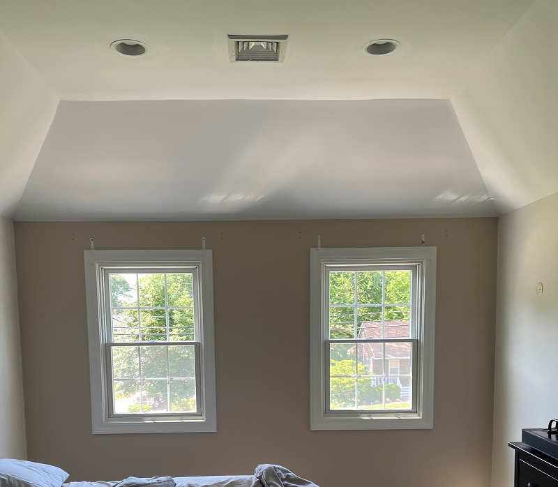 Pine wood interior double hung window